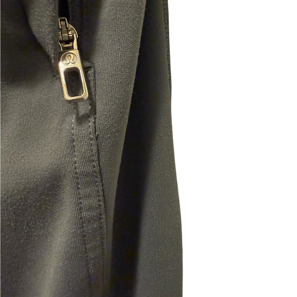 Lululemon gray and Black Zippered sport pants - Picture 5 of 13